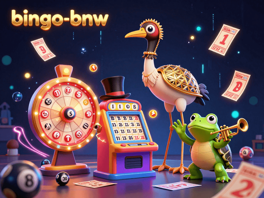 Experience big wins at bingo-bnw with this vibrant carnival of numbered balls, prizes, and excitement.