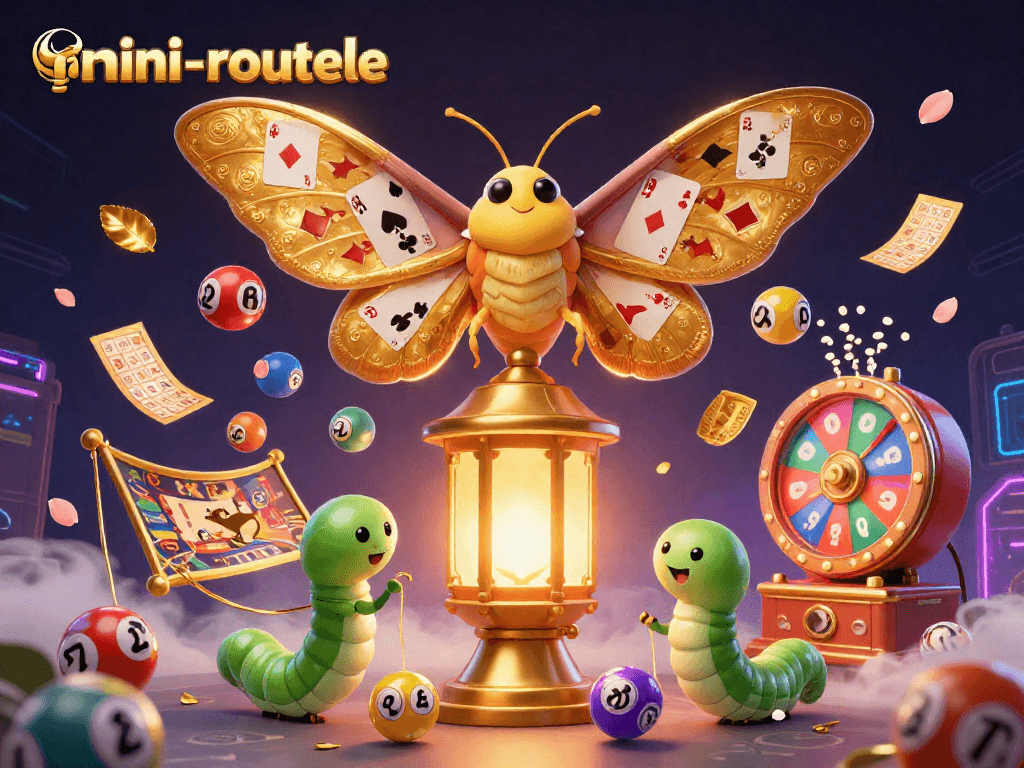 Play mini-roulette with vibrant casino elements, showcasing excitement and dynamic gameplay.