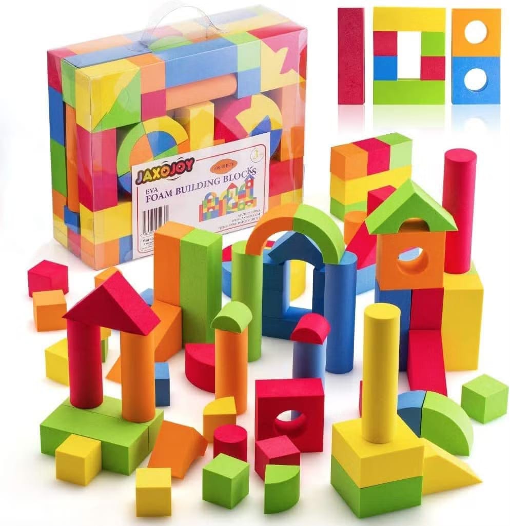 Creative Indoor Adventures with Giant Foam Building Blocks