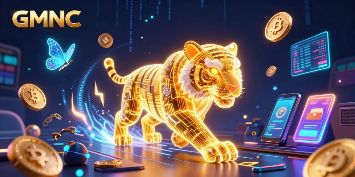 Experience thrilling online gaming excitement with GMNC's vibrant digital casino scene featuring high-tech elements.