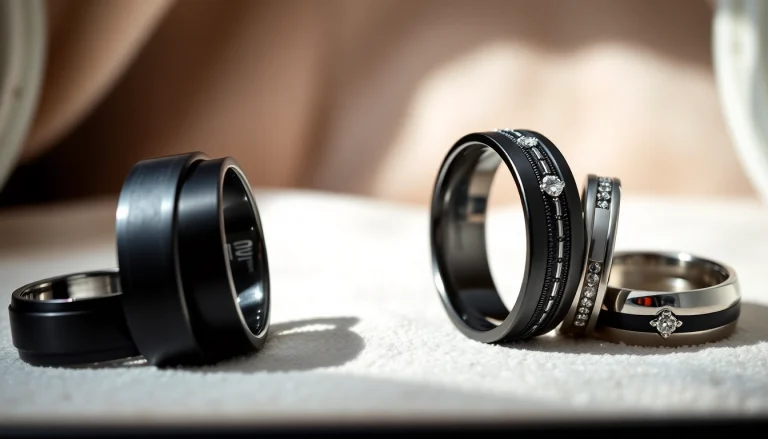 Finding the Perfect Black Wedding Rings for Men: Styles and Symbolism