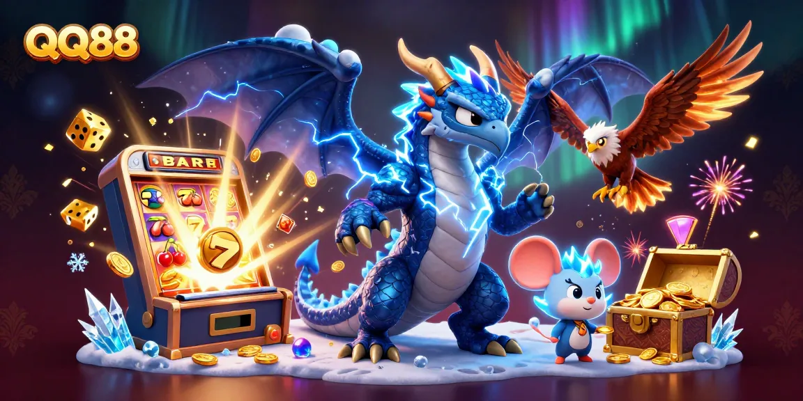 Experience thrilling wins at QQ88 Casino with dynamic 3D characters and stunning jackpots!