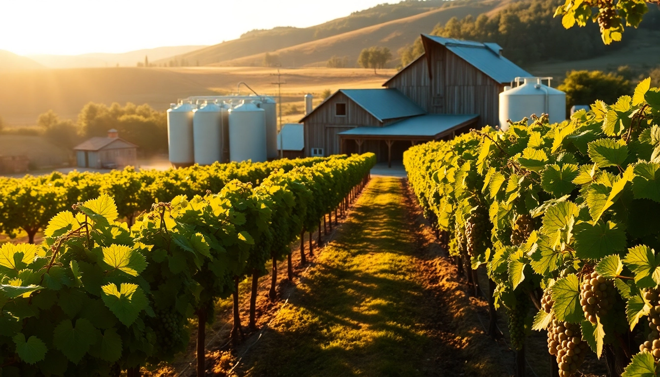Exploring bulk wine Clarksburg California with vibrant grapes in picturesque vineyards.
