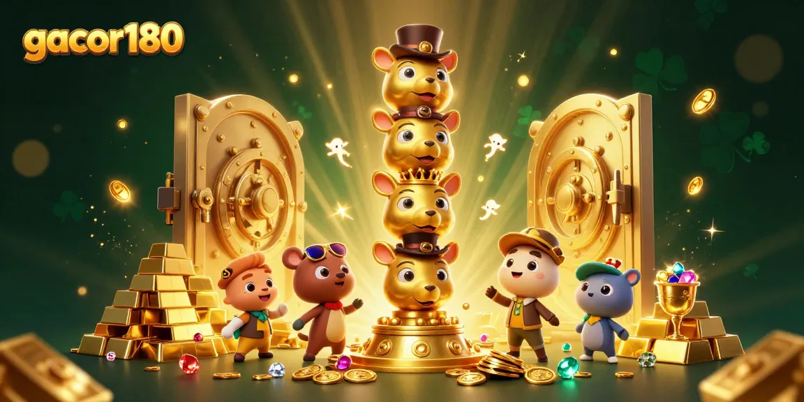 Mainkan permainan slot seru di gacor180 dengan berbagai koleksi emas dan permata berkilau.