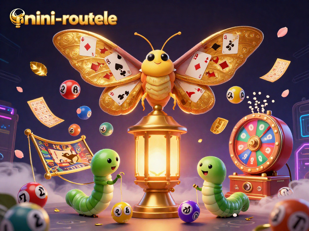 Play mini-roulette with vibrant casino elements, showcasing excitement and dynamic gameplay.
