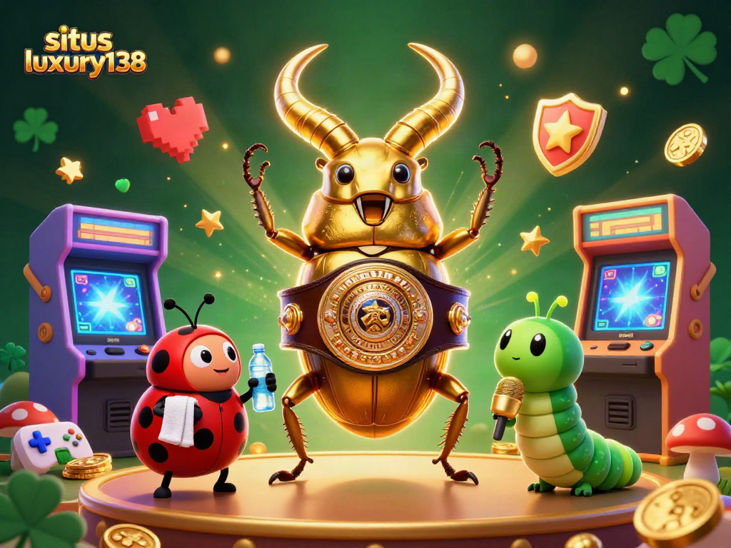 Mainkan situs luxury138 dengan kemenangan besar dalam ilustrasi kasino penuh warna yang dinamis.