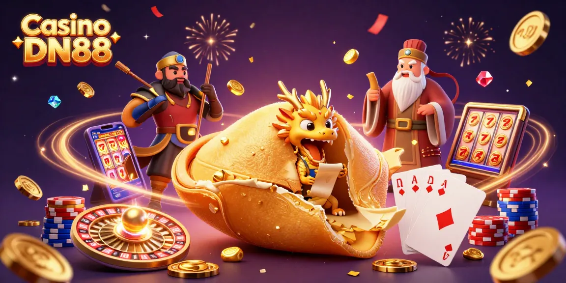 Experience the thrill of Casino DN88 with vibrant characters and dynamic gaming elements.