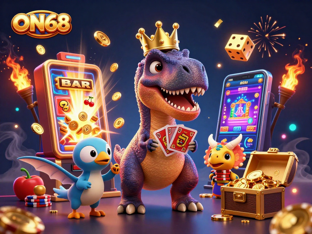 Experience thrilling gameplay and winning strategies at ON68 with exciting slot machines and vibrant casino action.
