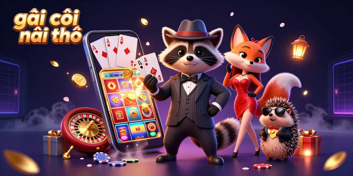 Experience the thrill of gái gọi cần thơ through dazzling 3D illustrations of casino action!