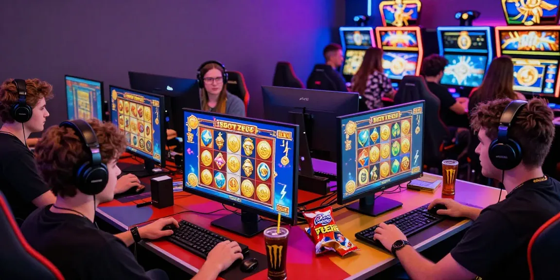 Slot Zeus online gaming experience with excited players enjoying vibrant visuals and engaging gameplay.