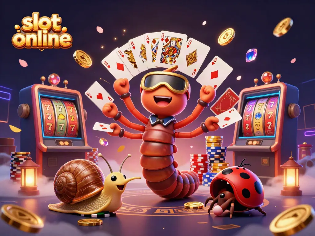 Experience thrilling slot online action with dynamic 3D figures and exciting game elements.