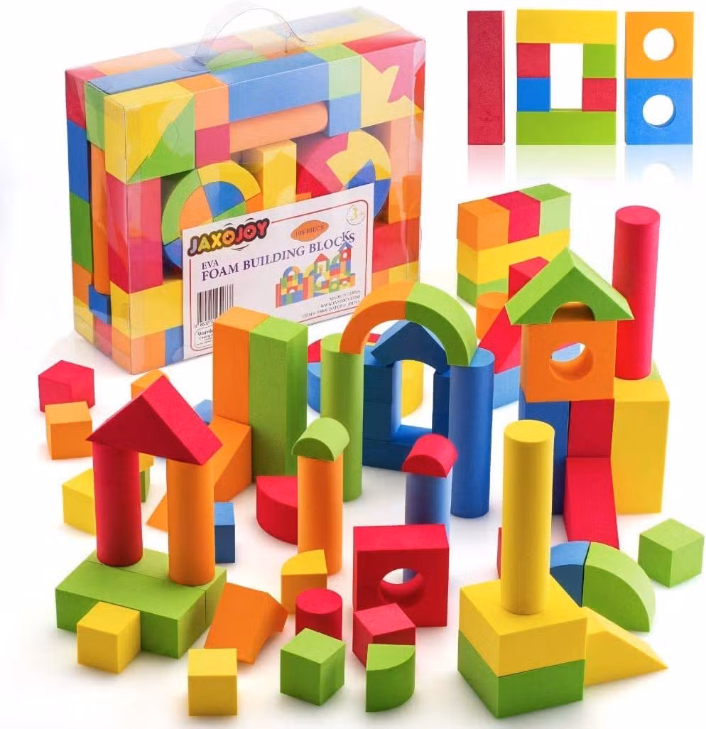 Creative Indoor Adventures with Giant Foam Building Blocks
