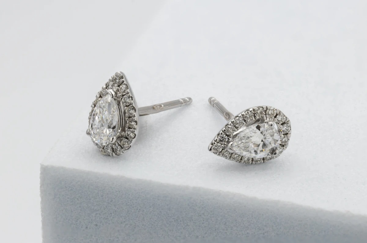 Marquise Diamond Earrings | Elegant Fine Jewellery
