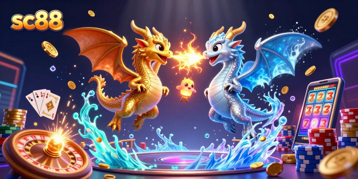 Experience the excitement of sc88 with dynamic dragons and rich casino elements in stunning 3D.