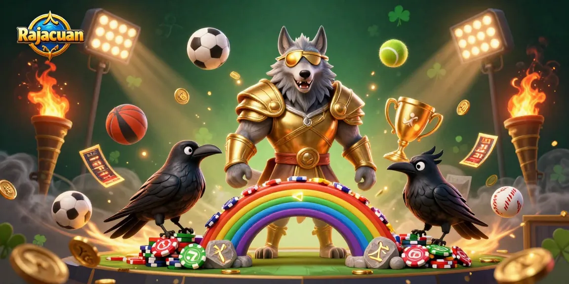 Raih kemenangan besar dengan Rajacuan, ilustrasi 3D kasino yang penuh aksi!
