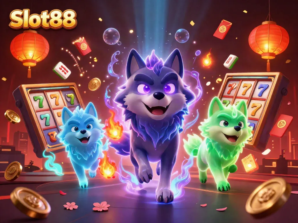 Menangkan jackpot Slot88 dengan suasana magis dan karakter penuh energi di gambar ini.