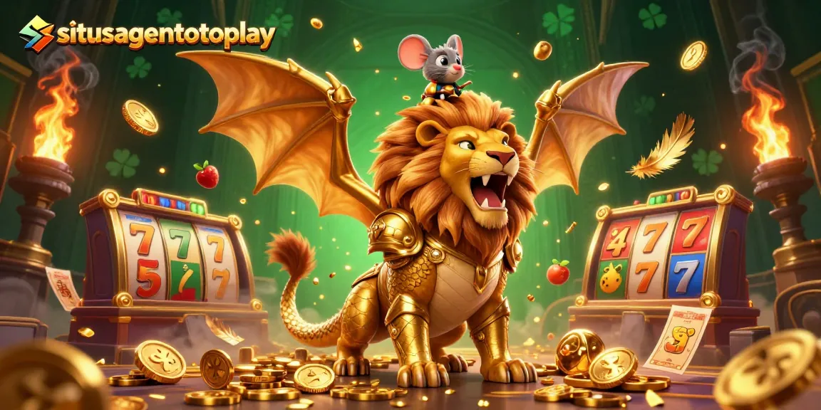 Manfaatkan situsagentotoplay untuk kemenangan besar melalui permainan slot yang menggiurkan.