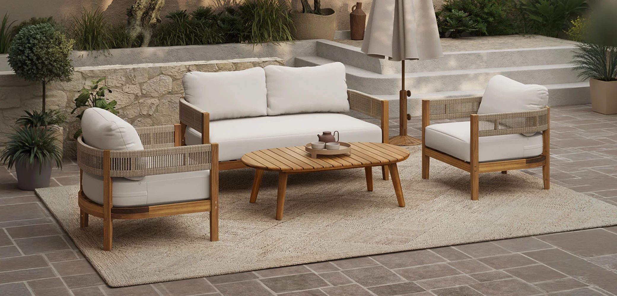 Small patio furniture sets Perfect for Cozy Outdoor Gatherings