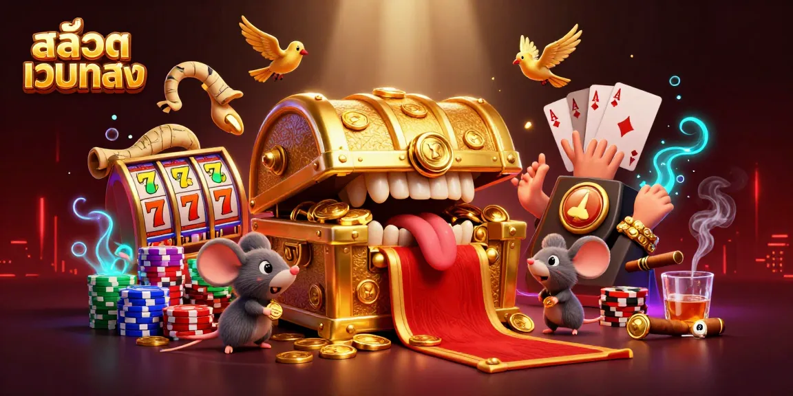 Play exciting สล็อตเว็บตรง games with immersive 3D visuals of riches, poker chips, and thrilling characters.