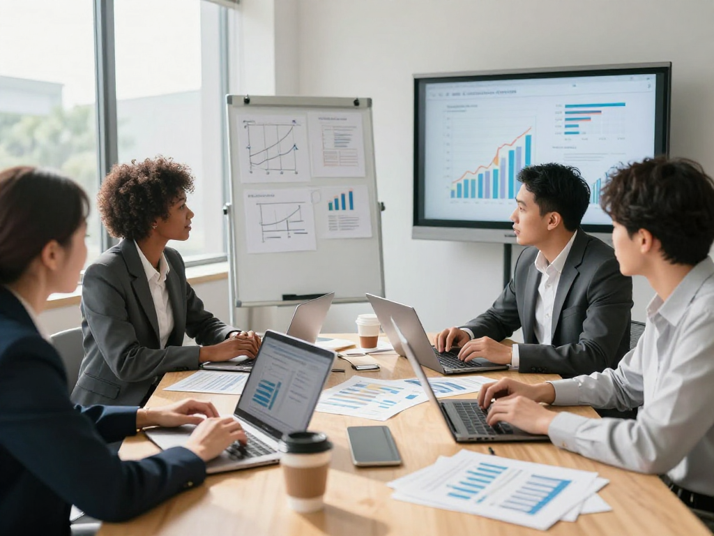 Upline Income collaboration on XPAY33 official site analysis in a modern office.