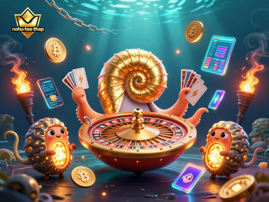 Create exhilarating gameplay in nohu-toa-thap by spinning the golden roulette and winning rich rewards.