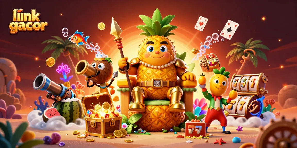 Jelajahi link slot gacor dengan ilustrasi kasino 3D yang menakjubkan dan elemen permainan yang kaya.