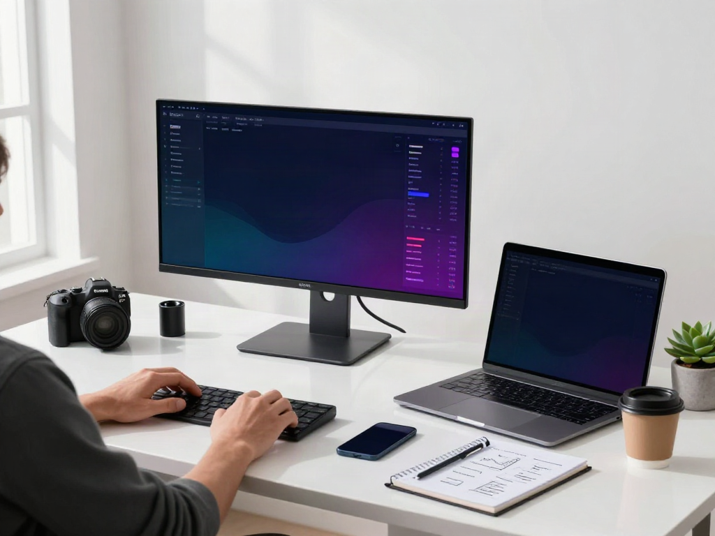Alpha Vantage alternative: Professional crypto trading setup with real-time exchange charts and digital wallet management.