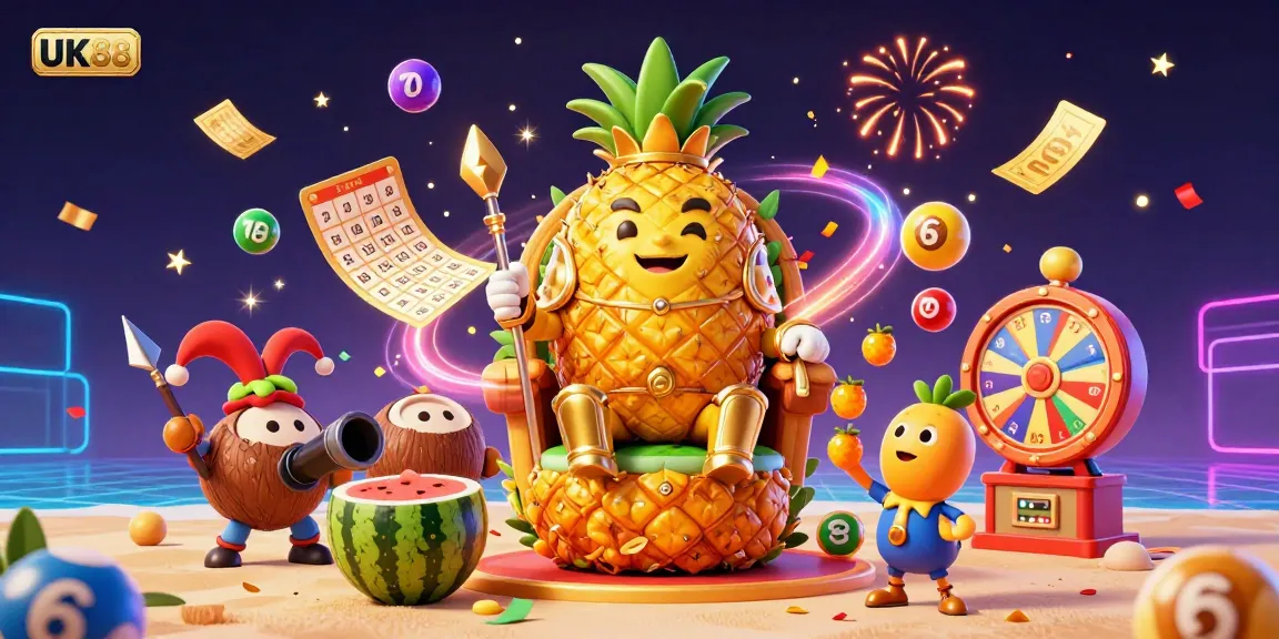 Experience the vibrant excitement of UK88 with rich casino elements and dynamic lottery themes.