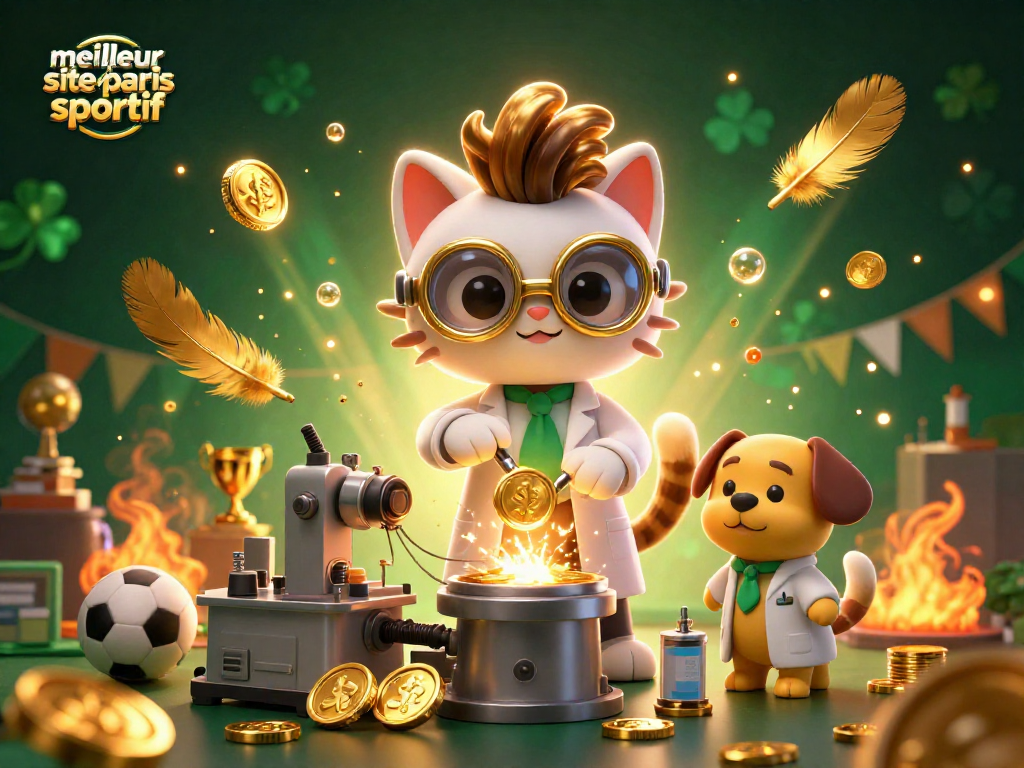 Placer vos enjeux sur meilleur site de paris sportif avec des personnages de jeu animés dans un décor captivant.
