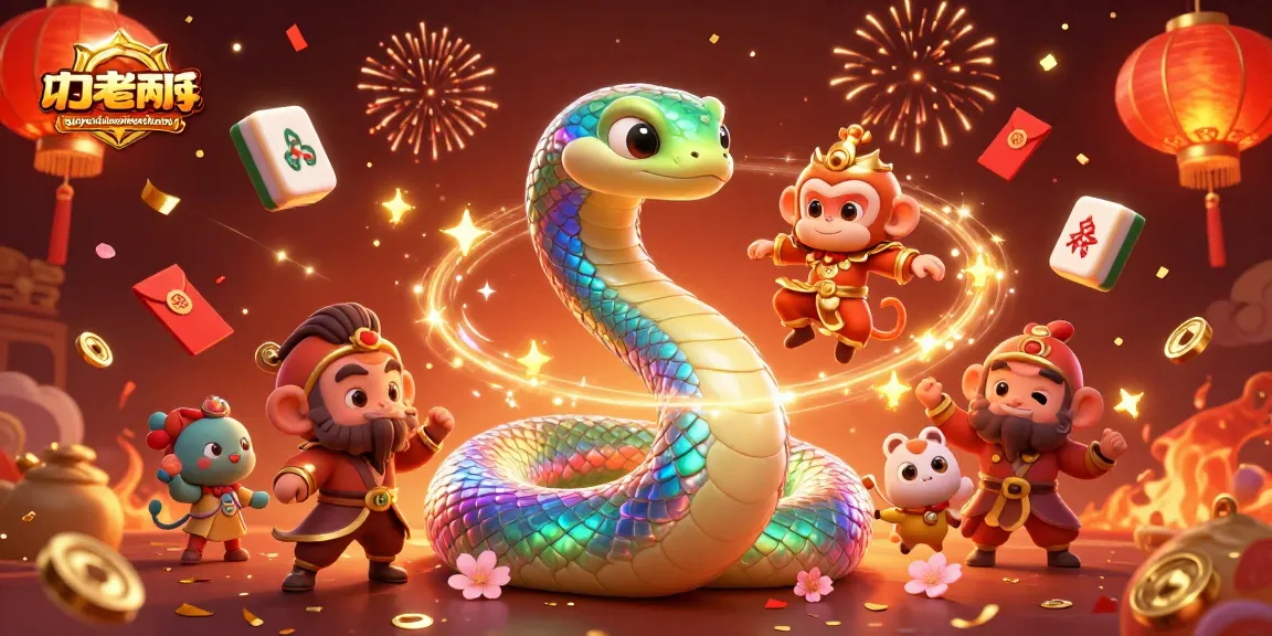 Experience the thrill of quyetchientienthuong as a vibrant rainbow serpent brings luck in this immersive casino scene.