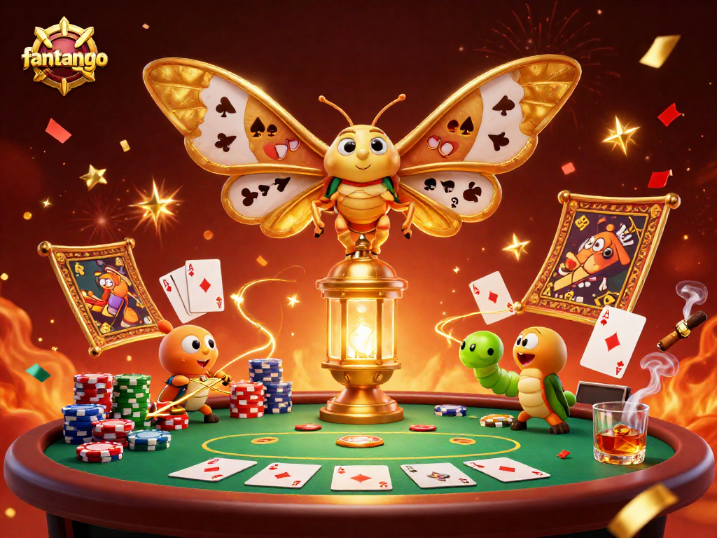 Experience fantastic gameplay with fantango in a vibrant casino scene full of rich details.