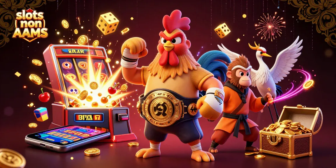 Gioca a slot non AAMS con i personaggi del Muay Thai, scoperchiando jackpot e simboli luminosi.