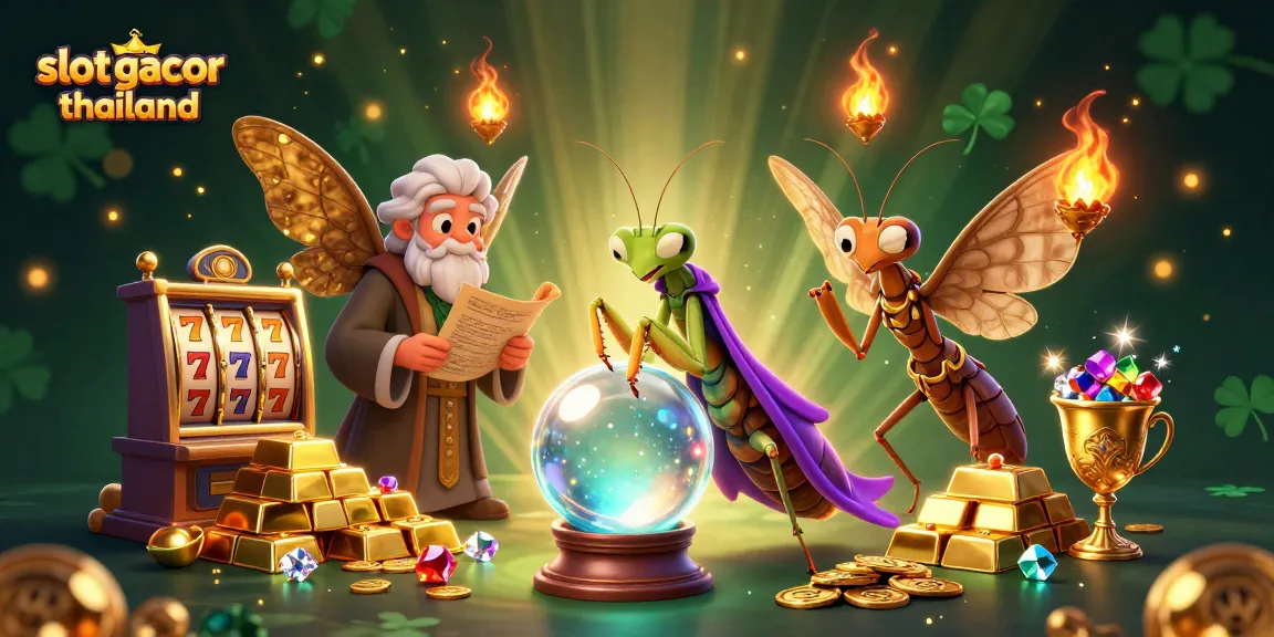 Experience the thrill of winning with slot gacor thailand in an enchanting 3D casino scene.