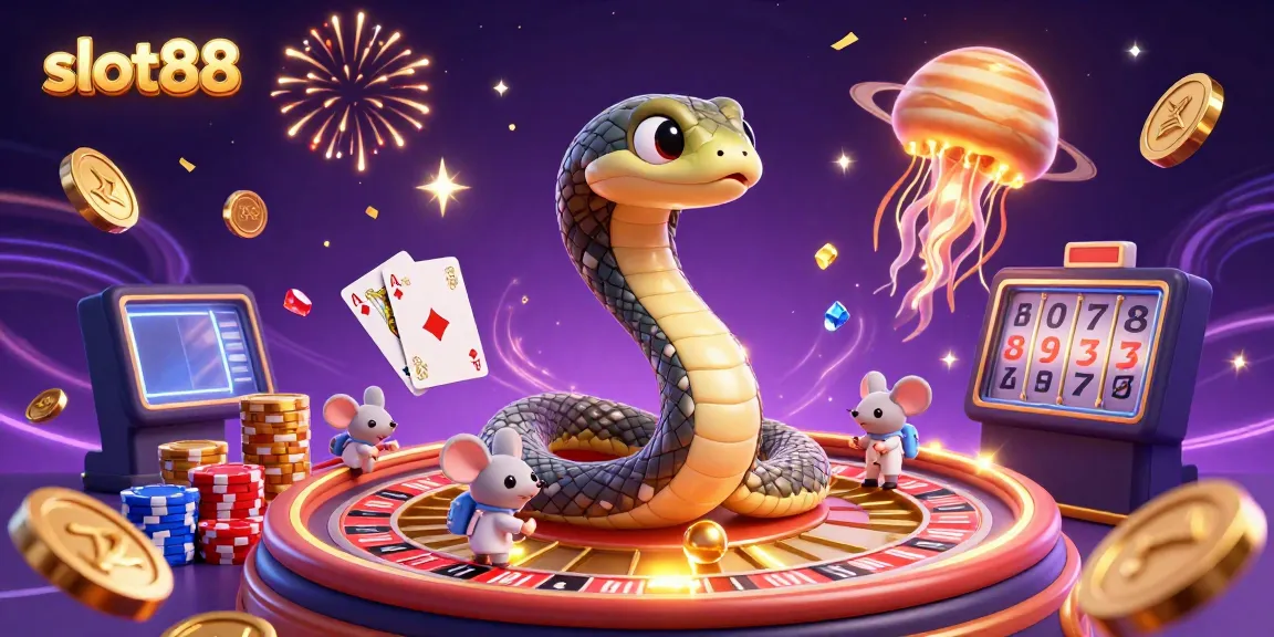 Experience thrilling bets on slot88 with our cosmic roulette featuring engaging characters in a vibrant 3D environment.