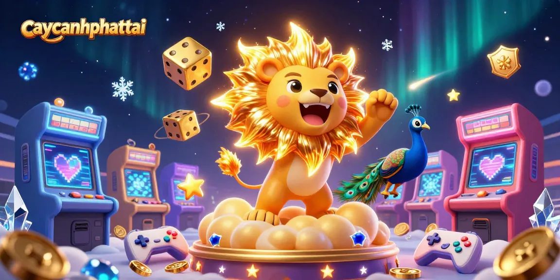 Engage with caycanhphattai as a colorful 3D casino adventure featuring winning elements and joyful themes.