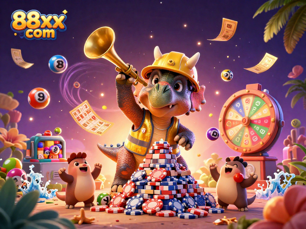 Win big at 88xx com with colorful lottery balls and gaming excitement!