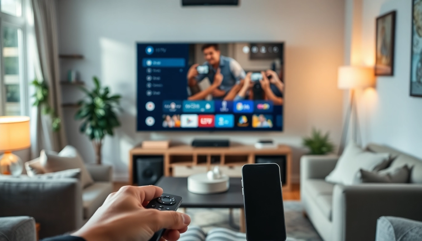 Discover the benefits of an iptv free trial in a cozy and inviting home setup.