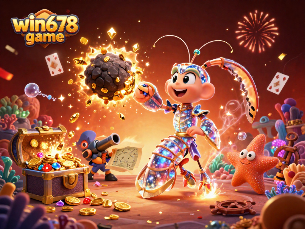 Experience thrilling wins at win678 game with galactic samurai in a vibrant casino world.