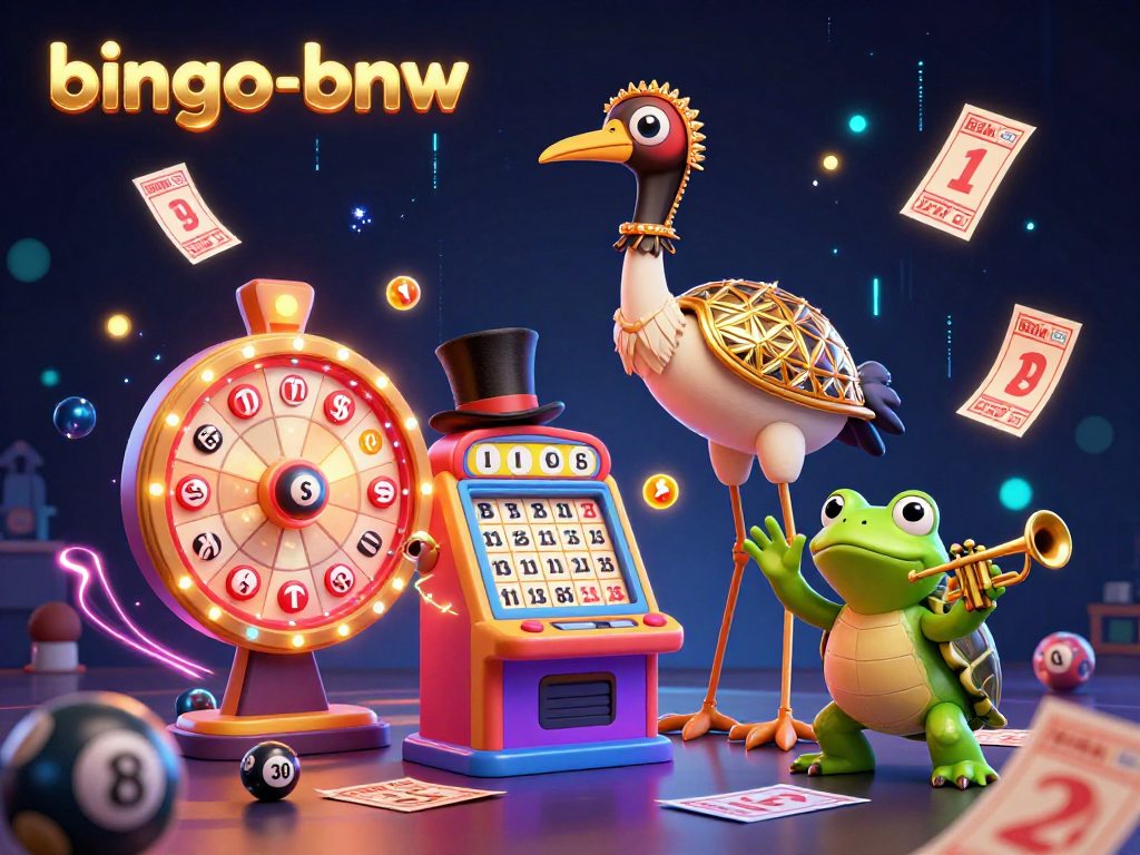 Experience big wins at bingo-bnw with this vibrant carnival of numbered balls, prizes, and excitement.