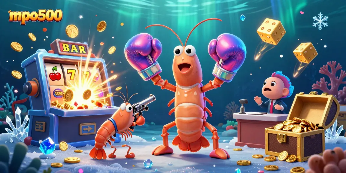 Experience thrilling gameplay at mpo500 with a 3D casino exciting jackpot scene and dynamic characters.