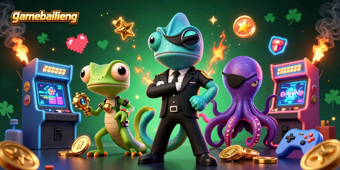 Engage in thrilling gameplay at gamebailieng with a vibrant casino-themed 3D digital illustration.
