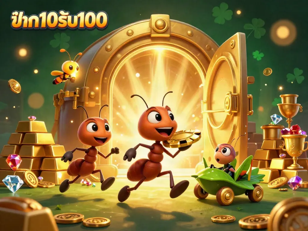 ฝาก10รับ100 ช่วยให้ผู้เล่นทดลองเล่นพนันด้วยความเสี่ยงต่ำ
